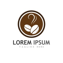 Obraz premium coffee bean icon vector