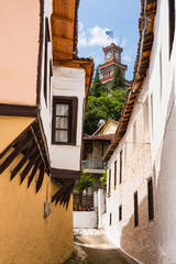 ギリシャ サントリーニ島のイアの白い街並みと風車 Aegean Wall Mural Aege Pespiero ギリシャ サントリーニ島のイアの白い街並みと風車 Aegean Wall Mural Aege Pespiero