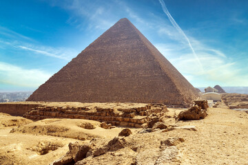 Fototapeta na wymiar Great Pyramid of Giza ( Egypt )
