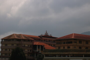 the storm is coming Sri Lanka Temple