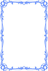 フレーム　レトロでファンタジックな飾り枠