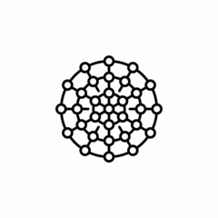 Encryption icon in vector. Logotype