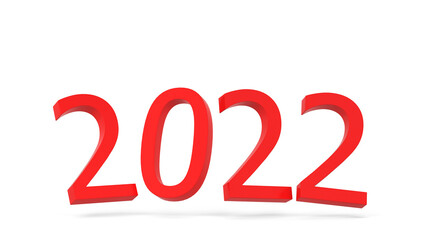 2022 year text sign