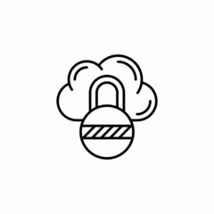 Data Security icon in vector. Logotype