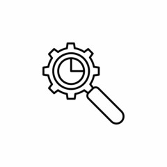 Search Optimization icon in vector. Logotype