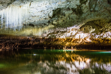 Grottes de Choranche, Isère, France.