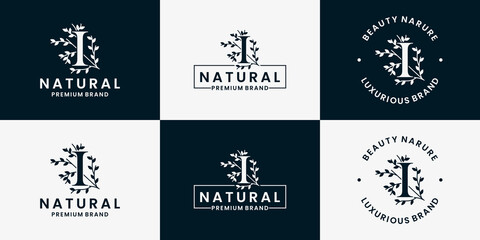 Fototapeta na wymiar Luxury logo design collection for branding, corporate identity