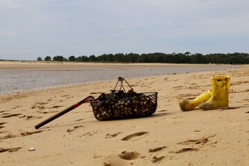p&ecirc;cheur &agrave; pied