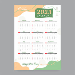 2023 calendar