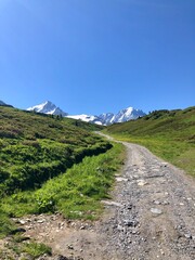 path in the mountains
