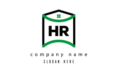 HR creative real estate latter logo
