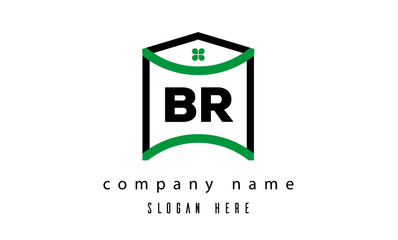 BR creative real estate latter logo