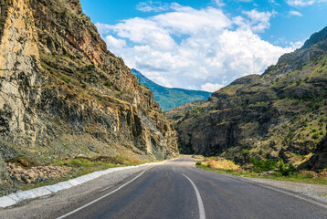 Fototapeta premium Scenic rocks road Arizona, USA