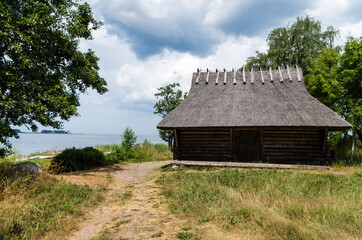 Old Wooden House in the Countryside