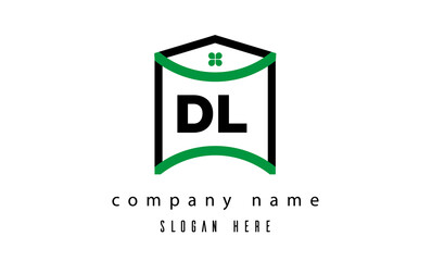 DL creative real estate latter logo
