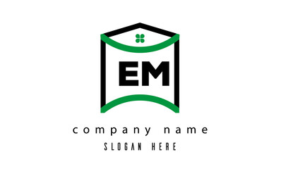 EM creative real estate latter logo