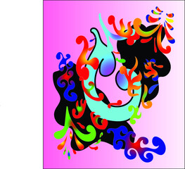 Obraz premium abstract colorful background