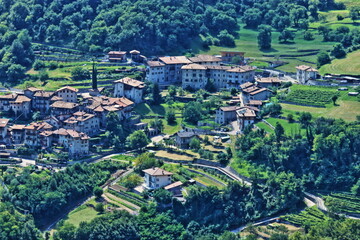 Tenno, borgo medievale nel norditalia
