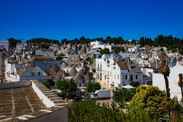 Obraz premium Alberobello, Italia passeggiate Italiane