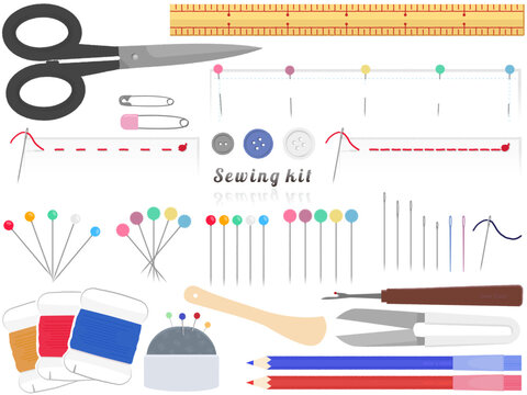 1 Best ソーイングセット Images Stock Photos Vectors Adobe Stock