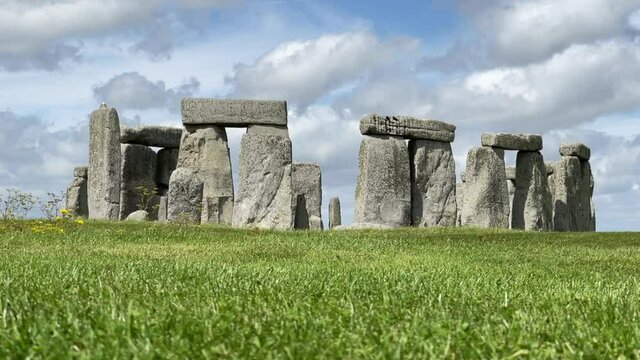 Stonehenge in the UK during the summertime