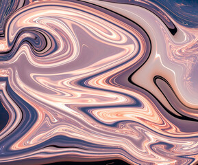 Colorful Abstract Modern Hand Painted Liquid Background Swirls Pattern Design