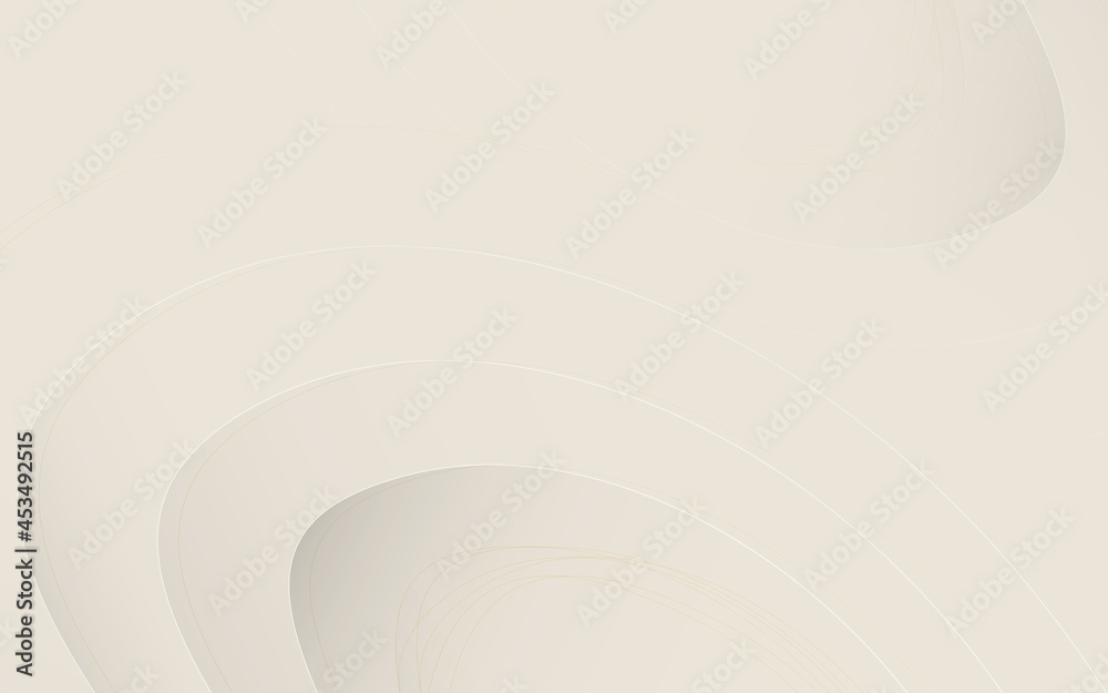 Poster abstract white geometric shape with digital hi-tech concept background technology. vector illustrati