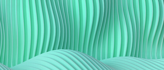 Abstract Background. Geometric shapes and Origami Paper Wave display futuristic Digital art with...