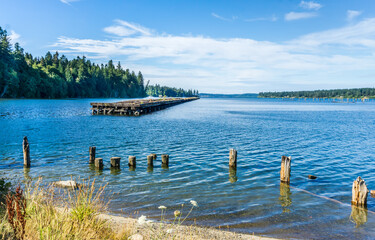 Woodard Bay Derelict Pier 5