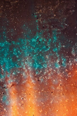 Glass reflections on a textured wall which can be used as background, texture, portrait backdrop, packaging, graphic, advertisement or design elements