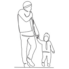 father with a child_03