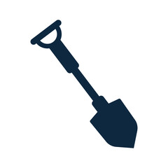 Shovel, scoop, tool, work icon. 