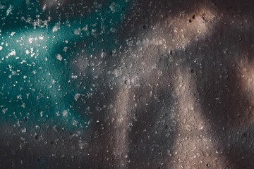 Glass reflections on a textured wall which can be used as background, texture, portrait backdrop, packaging, graphic, advertisement or design elements