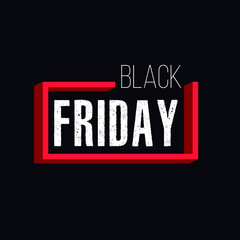 Black Friday Sale Background. Big Sale, black friday, creative template. Vector illustration. Black Friday Banner. Black Friday Vector Promo Sale. Black Friday Typography Banner Marketing.
