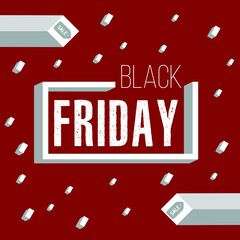 Black Friday Sale Background. Big Sale, black friday, creative template. Vector illustration. Black Friday Banner. Black Friday Vector Promo Sale. Black Friday Typography Banner Marketing.