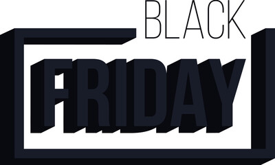 Black Friday Sale Background. Big Sale, black friday, creative template. Vector illustration. Black Friday Banner. Black Friday Vector Promo Sale. Black Friday Typography Banner Marketing.
