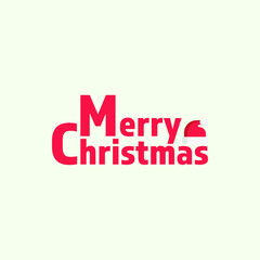 Merry Christmas Background Typography Illustration. Christmas Vector Design. Decorative Christmas Resources Banner