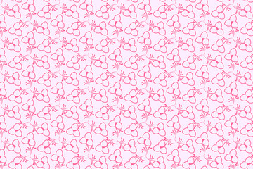 Abstract floral pattern design. Seamless vector graphic pattern for fabric, wallpaper, packaging and other multiple usage 