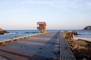 pier on the beach