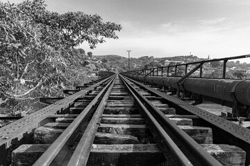 railway in the countryside