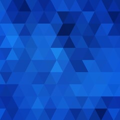 blue triangular background. abstract vector background. eps 10