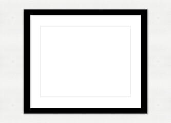 Black Picture Frame Template