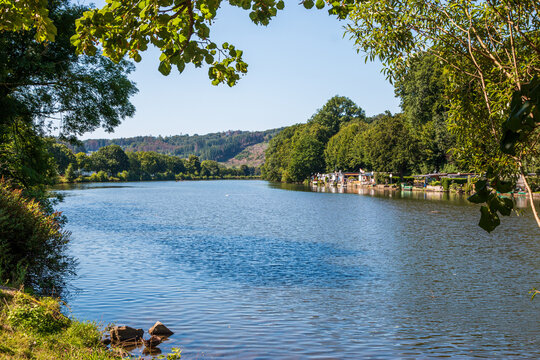 Blick &uuml;ber den Aggerstausee bei Engelskirchen