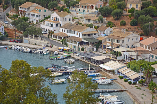 Agios Stefanos Sinies im Nordosten von Korfu, Griechenland