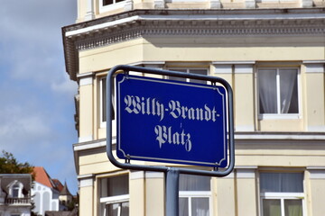 Willy-Brandt-Platz in Flensburg