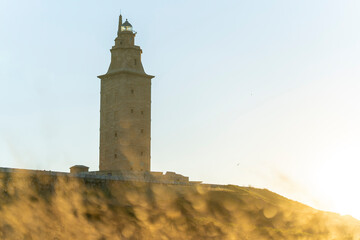 Torre de Hercules (La Coruña, España).