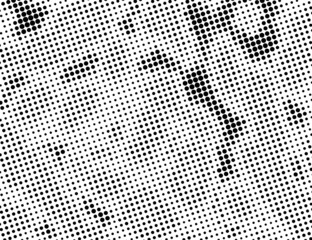 The halftone texture is monochrome. Vector chaotic background