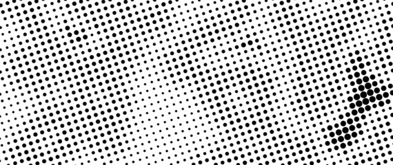 The halftone texture is monochrome. Vector chaotic background