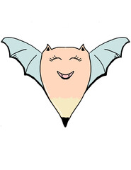 Pastel Halloween Bat