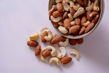 カッシュとアーモンド